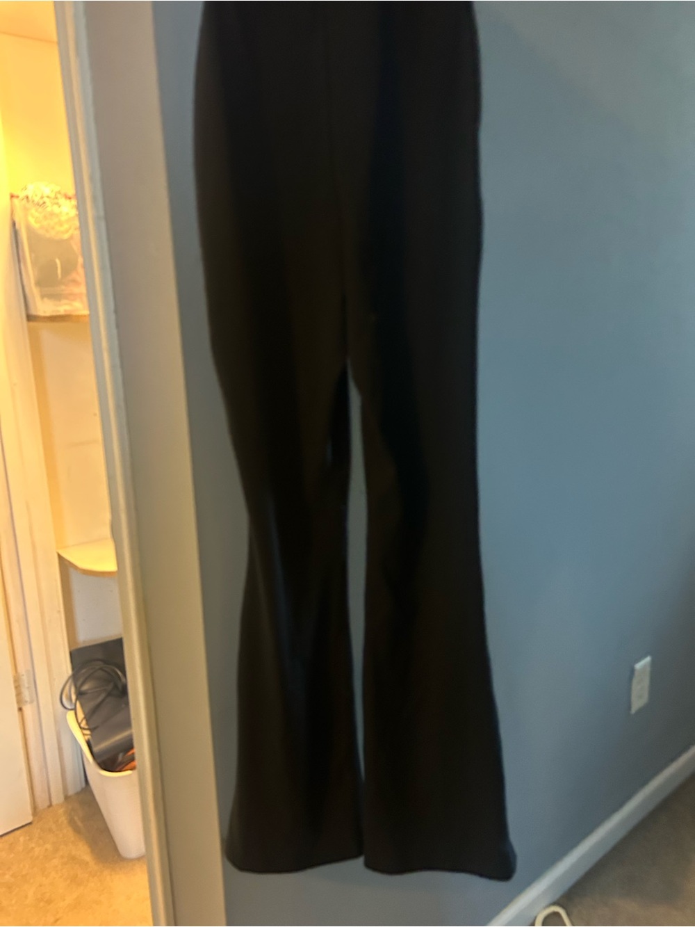 Thrive Black Boot-Cut Jumpsuit with Square Neck - Picture 3 of 4